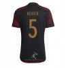 Officiële Voetbalshirt Duitsland Thilo Kehrer 5 Uit WK 2022 - Heren